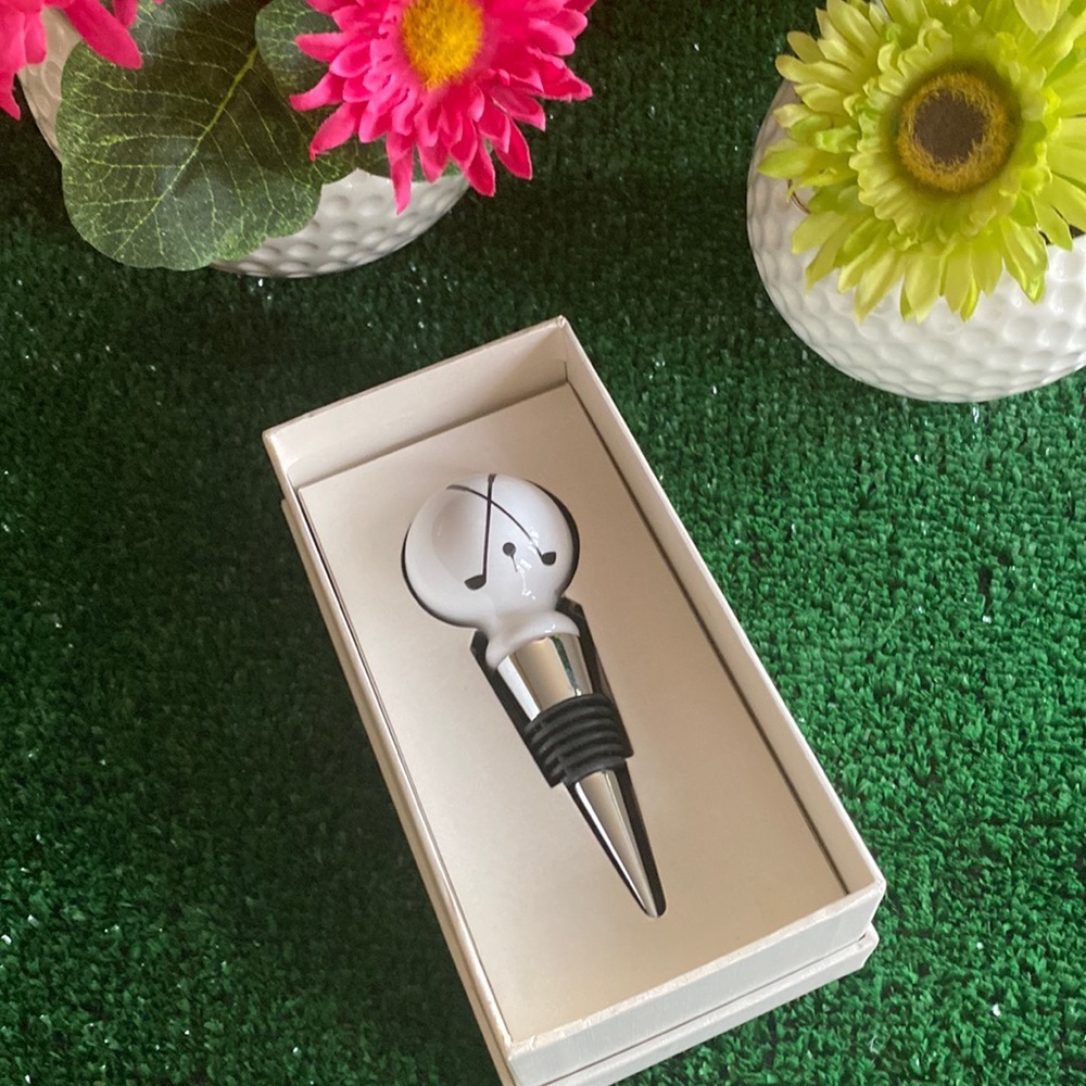 Golf - bottle stopper